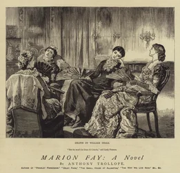 Marion Fay; Un romanzo